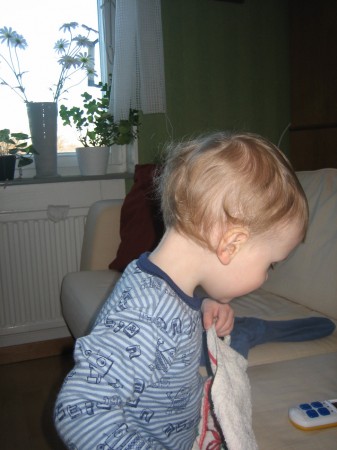 Nyklippt nacke